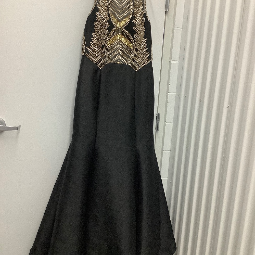 Tulip evening gown